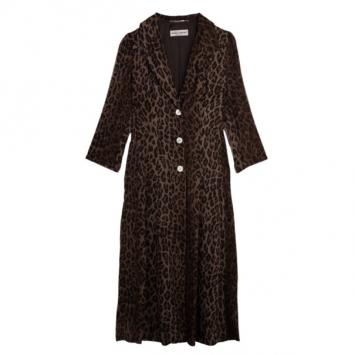 Pre Owned Dolce and Gabbana Leopard Print Dress and Jacket M