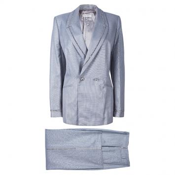 Pre Owned Escada Grey Pant Suit M