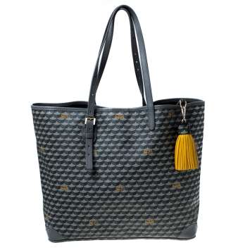 Pre Owned Fauré Le Page Grey Monogram Coated Canvas Daily Battle Tote