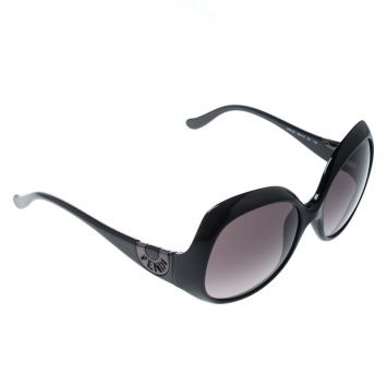Pre Owned Fendi Black Gradient FS5143 Oversized Sunglasses