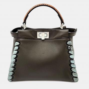 Pre Owned Fendi Peekaboo Mini Bag