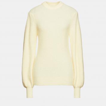 Pre Owned Ganni Alpaca Crew Neck Sweater M