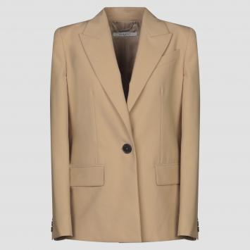 Pre Owned Givenchy Beige Wool Single-Breasted Blazer L (FR 40)