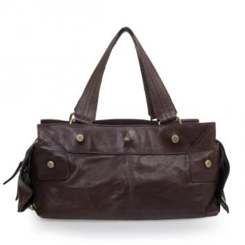 Pre Owned Givenchy Brown Calfskin Large Tote Bag