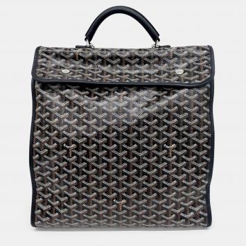 Goyard Black Brown PVC menstrual bag