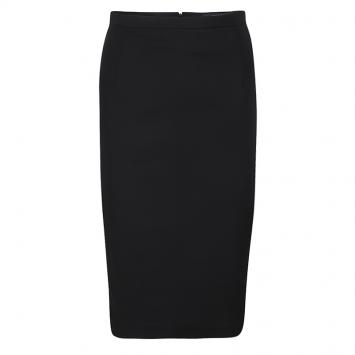 Pre Owned Gucci Black High Waist Pencil Skirt S