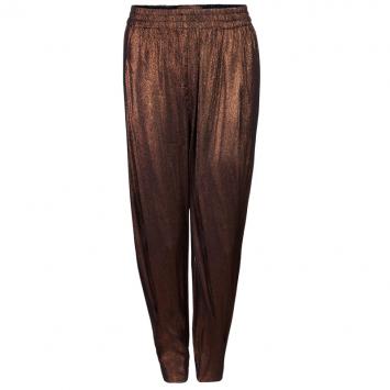 Pre Owned Gucci Bronze Trousers S/M