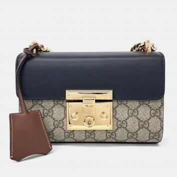 Pre Owned Gucci Supreme Shoulder Bag