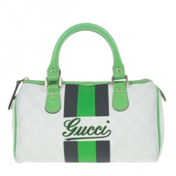 Pre Owned Gucci Web Detail Boston