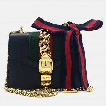 Pre Owned Gucci Mini Sylvie Bag