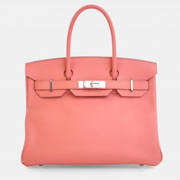 Pre Owned Hermes Flamingo Epsom Birkin 30