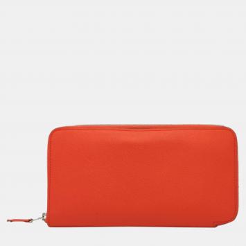 Pre Owned Hermes Silk'in Long Wallet