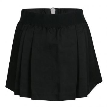 Pre Owned Isabel Marant Black Tencel and Linen Pleated Mini Skirt S