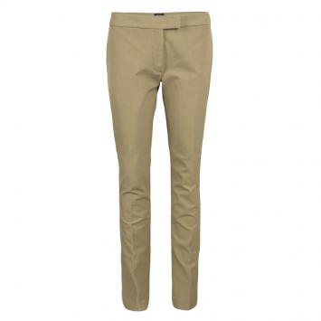 Pre Owned Joseph Almond Brown Stretch Gabardine Finley Regular Fit Trousers M