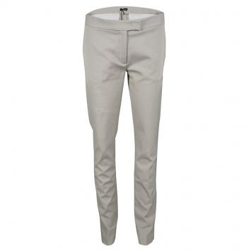 Pre Owned Joseph Almond Beige New Cotton Compact Finley Regular Fit Trousers M