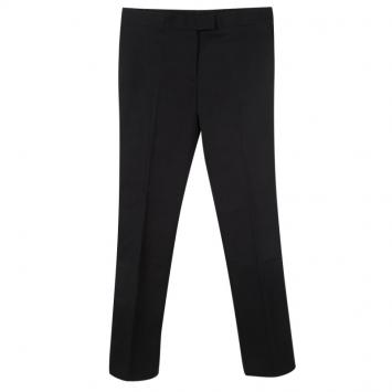 Pre Owned Joseph Black Stretch Gabardine Finley Regular Fit Trousers M