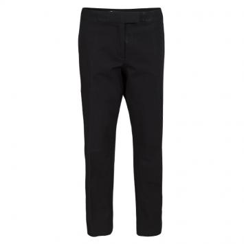 Pre Owned Joseph Black Light Cotton Stretch Finley Regular Fit Trousers L