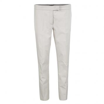 Pre Owned Joseph Beige Stone Light Cotton Stretch Finley Trousers M