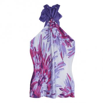 Pre Owned Just Cavalli Halterneck Top L