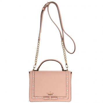 Pre Owned Kate Spade Pink Leather Cameron Street Hope Crossbody Bag