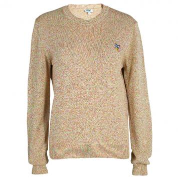 Pre Owned Kenzo Knit Pullover Top L