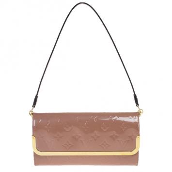 Pre Owned Louis Vuitton Monogram Vernis Rossmore MM Evening Bag