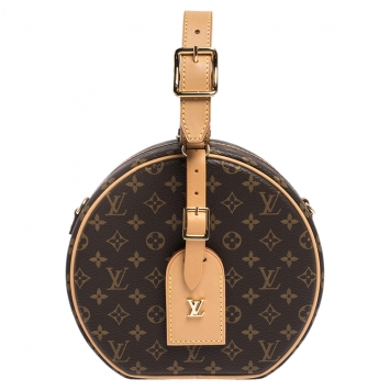 Pre Owned Louis Vuitton Monogram Canvas Petite Boite Chapeau Bag