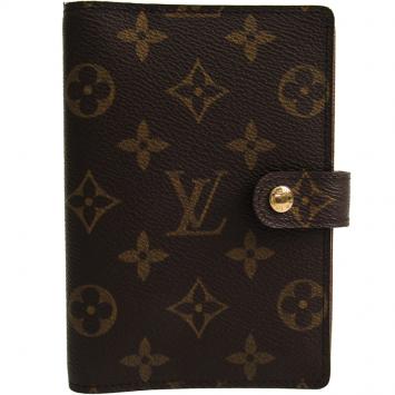 Pre Owned Louis Vuitton Monogram Canvas Small Ring Agenda Cover