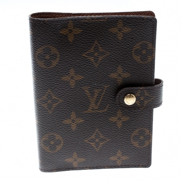 مملوكة مسبقًا Louis Vuitton Monogram Canvas Small Ring Agenda Cover