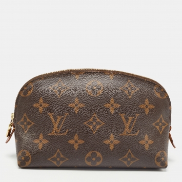 Pre Owned Louis Vuitton Monogram Canvas Cosmetic Pouch