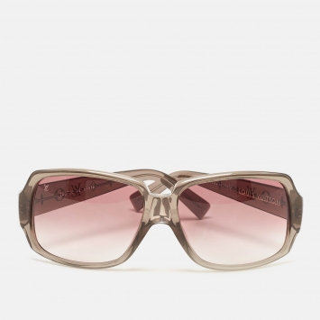 Pre Owned Louis Vuitton Purple Gradient Z0072E Carre Glitter Obsession Square Sunglasses