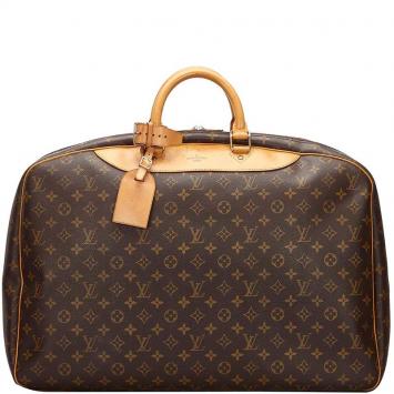Pre Owned Louis Vuitton Monogram Canvas Alize 24 Heures Soft Suitcase