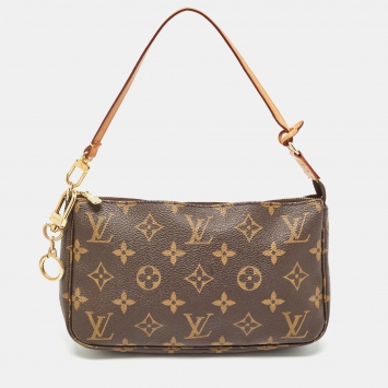 Pre Owned Louis Vuitton Monogram Canvas Pochette Accessoires