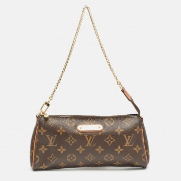 Pre Owned Louis Vuitton Monogram Canvas Eva Pochette Bag