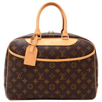 Pre Owned Louis Vuitton Monogram Canvas Deauville Bag