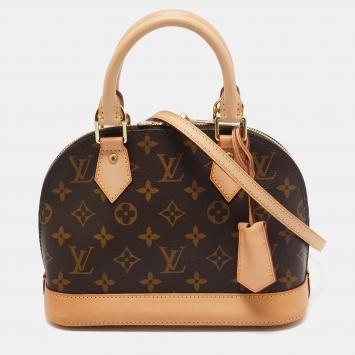 Pre Owned Louis Vuitton Monogram Canvas Alma BB Bag