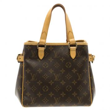 Pre Owned Louis Vuitton Monogram Canvas Batignolles Vertical Bag