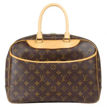 Pre Owned Louis Vuitton Monogram Canvas Deauville Bag