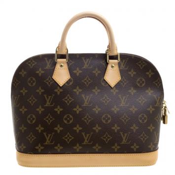 Pre Owned Louis Vuitton Monogram Canvas Alma PM Bag