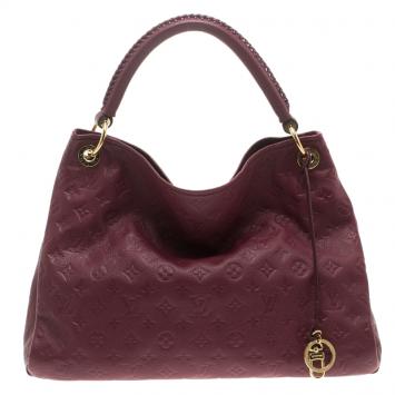 Pre Owned Louis Vuitton Aurore Monogram Empreinte Leather Artsy MM Bag