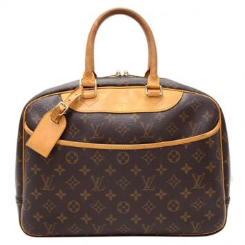 Pre Owned Louis Vuitton Monogram Canvas Deauville Bag