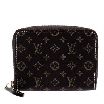 Pre Owned Louis Vuitton Idylle Monogram Zippy Wallet 