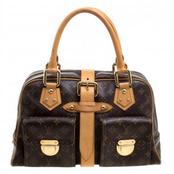 Pre Owned Louis Vuitton Monogram Canvas Manhattan GM Bag