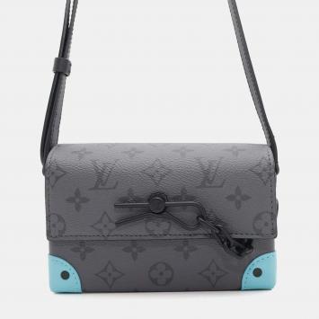 Louis Vuitton Shoulder Bag Monogram Eclipse Reverse Steamer Wearable Wallet