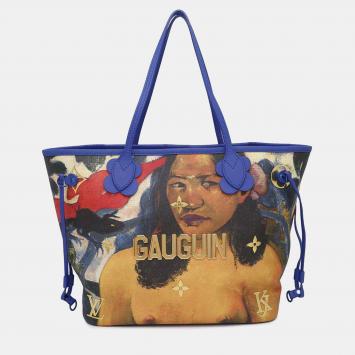 Louis Vuitton Tote Bag Monogram Cerruty Masters Collection Gauguin Neverfull Mm