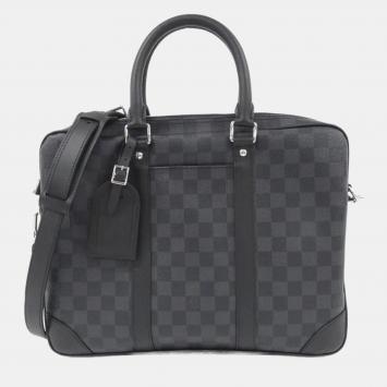 Louis Vuitton Damier Graphite Porto Document Voyage Handbag