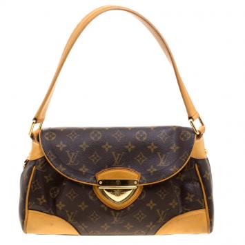 Pre Owned Louis Vuitton Monogram Canvas Beverly MM Bag