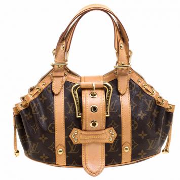 Pre Owned Louis Vuitton Monogram Canvas Theda GM Bag