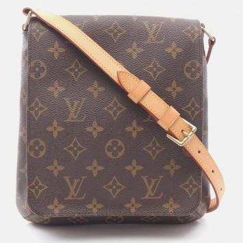 Pre Owned Louis Vuitton Musette Salsa Short Strap Monogram