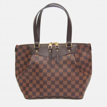 Pre Owned Louis Vuitton Damier Ebene Westminster PM Shoulder Bag